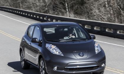 The 2013 Nissan Leaf    Image courtesy of Newspress