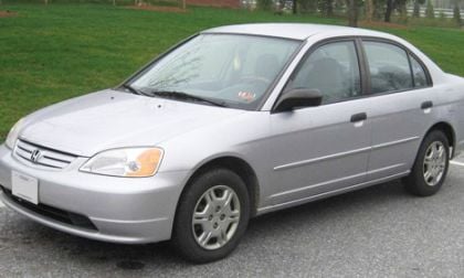 The 7th Generation (2001-5) Honda Civic. Photo courtesy Wikipedia.