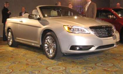 The Chrysler 200 convertible is one of the models produced at the Sterling Heigh