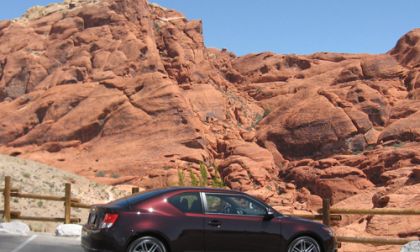 2011 Scion tC at Red Rocks Canyon near Las Vegas. Photo © 2012 by Don Bain 