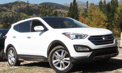 The 2012 Hyundai Santa Fe at the 2012 RMAP 4XFall. Photo © 2012 Don Bain