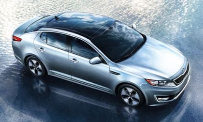The 2012 Kia Optima Hybrid. Photo courtesy of Kia Motors America. 