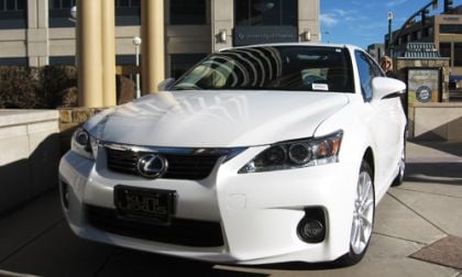 The 2012 Lexus CT200 in Colo. Springs. Photo by Don Bain