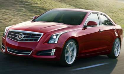 The 2013 Cadillac ATS sedan from the brand's public site.