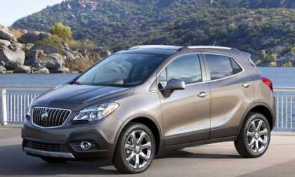 The 2013 Buick Encore will be available early next year. Photo courtesy of Buick