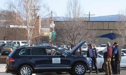 The 2013 VW Touareg @ 2012 Green Car Convoy in Montrose. © 2013 by Don Bain