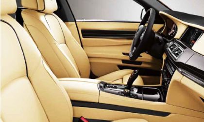 Interior shot of the 2013 V-12 25 Years Edition BMW 760Li. Photo courtesy of BMW