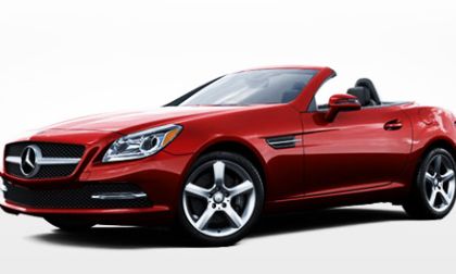 The 2013 Mercedes-Benz SLK250 roadster. Photo from MBUSÅ website. 