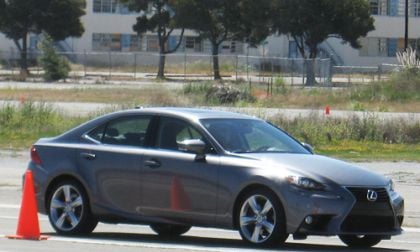 The 2014 Lexus IS F-Sport (prototype) Photo © 2013 by Don Bain