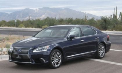 The 2013 Lexus LS 600h. Photo © 2012 by Don Bain
