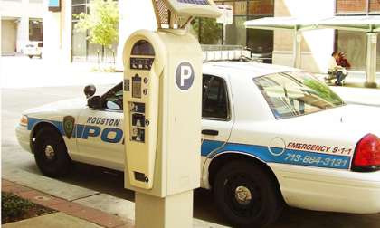 A Parking Meter in downtown Houston  From Wikimedia Commons (public domain)
