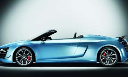 The 2012 Audi R8 GT Spyder limited edition.  Photo courtesy of Audi.