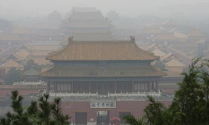 Smog over Beijing's Forbidden City (2005) by Brian Jeffery Beggerly. 