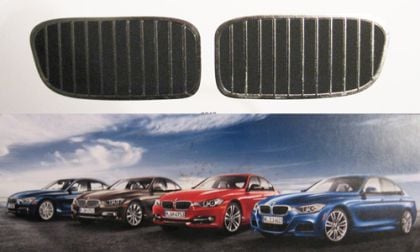 Photoshop illo from both sides of BMW direct mail piece. Graphic by Don Bain