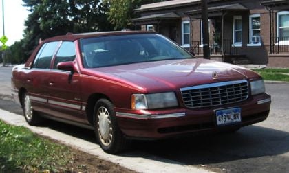 A neighbor's Cadillac DeVille. Photo by Don Bain.