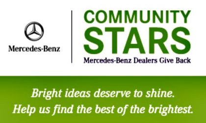 The Mercedes Benz Community Stars emblem, courtesy of MBUSA