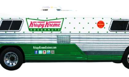 The Krispy Kreme Cruiser. Image courtesy of the KripyKreme.com newsroom. 
