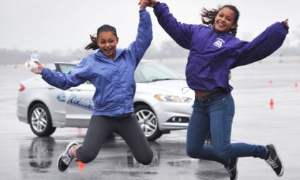 The Driving Skills for LIfe program in Dearborn. Image courtesy of Ford.