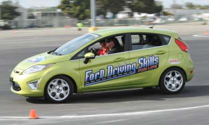 Ford Driving Skills for Life in LA. Image courtesy of Ford.
