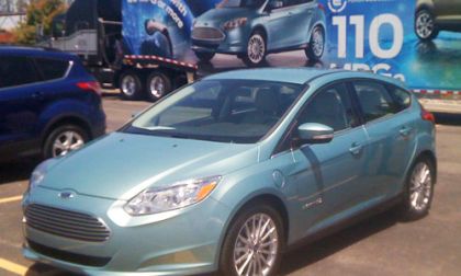 The Ford Focus Electric. Image © 2013 by Don Bain