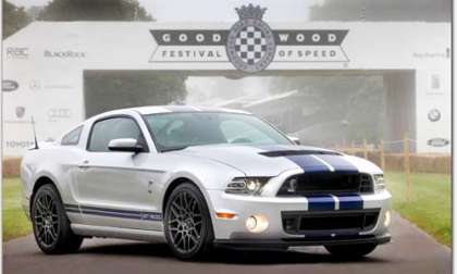 The Ford Shelby Mustang GT500 at Goodwood. Photo courtesy of Ford. 