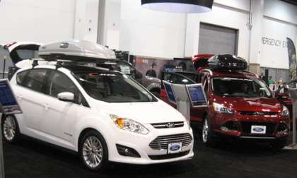 The Ford C-Max & Escape at SIA. Photo © 2013 by Don Bain