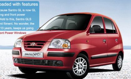 The 2012 Hyundai Santro Xing sold in India. Photo courtesy of Hyundai. 