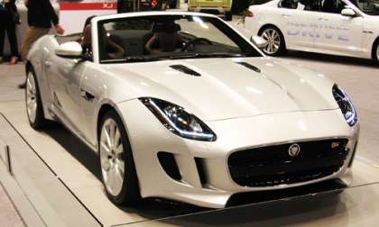 The 2013 Jaguar F-Type convertible. Photo © 2013 by Don Bain