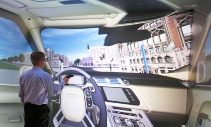 The Jaguar Virtual Reality Simulation. Image courtesy of Newspress