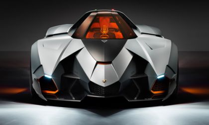 The Lamborghini Egoista (front view)