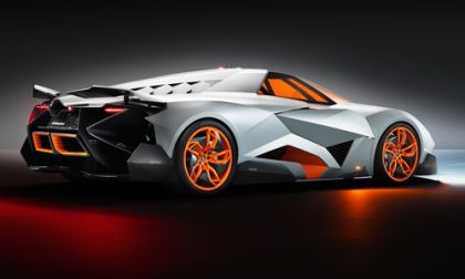 The Lamborghini Egoista (side view from back)