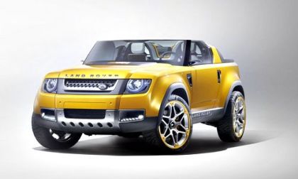 Land Rover Defender DC100 concept at Frankfurt