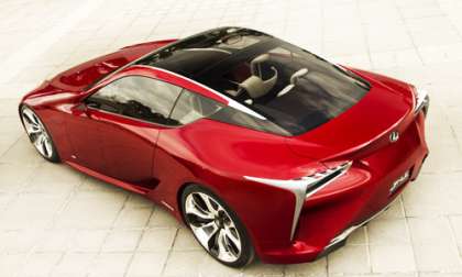 The Lexus LF-2-2 hybrid sports coupe concept