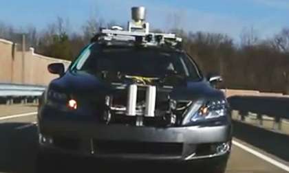 The Lexus Advanced Active Safety Research Vehicle. Image from YouTube vid.