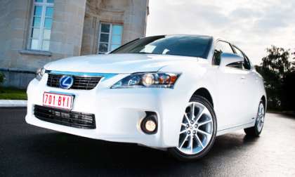 The Lexus CT 200h was 1 of 15 hybrids name IIHS Top Safety Picks. 