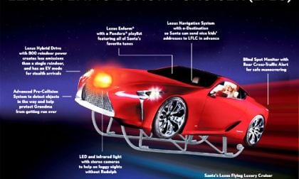 The Lexus Flying Luxury Cruiser. Image courtesy of Lexus. 