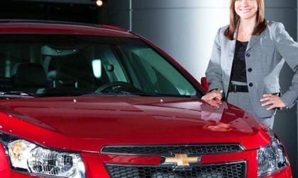 Mary Barra, GM Senior VP of Global Prod. Development. Image via Newspress