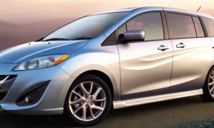 The 2013 Mazda5 from the brand's public website. 