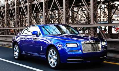 The all-new Rolls-Royce Wraith in New York. Image courtesy of PRNewswire. 