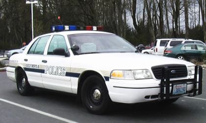 Ford Crown Victoria Police Interceptor in en:Olympia, WA c/o Bluedisk at en.wiki