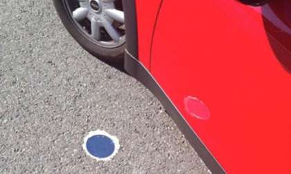 Streetline's Smart Parking sensor detects the presence of a car and sends inform