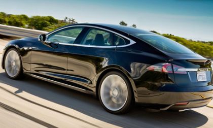 The Tesla S. An image from the brand's public gallery. 