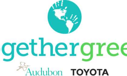 The logo for the TogetherGreen partnership between Audubon and Toyota