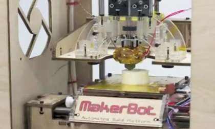 The 3D printer from Ford's video below.