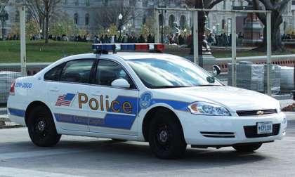U.S. Capitol police car in the streets of Washington D.C. 22 November 2008 Autho