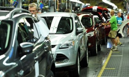 The Escape production line at Ford's Louisville Automotive Plant
