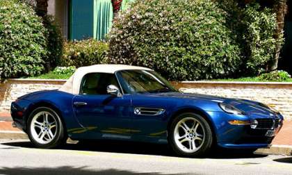 Blue BMW Z8 circa 2008. Used under Creative Commons Attribution-Share Alike 2.0 Generic