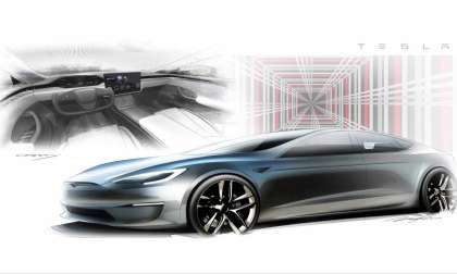 Tesla Patents Dual Axis Rotation For Center Screen