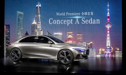Mercedes-Benz Concept A Sedan at Shanghai