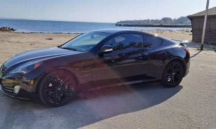 2011 Hyundai Genesis Coupe 3.8 euro spec in Bathurst Black metallic